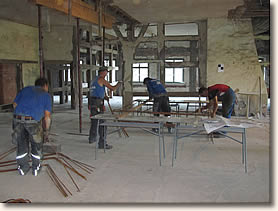 Beginn der Bauarbeiten